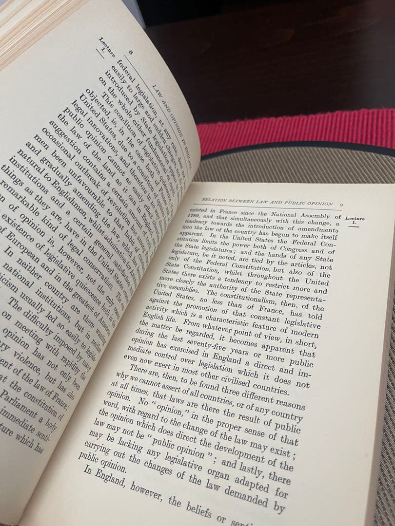 洋書 Law and Public Opinion in England
