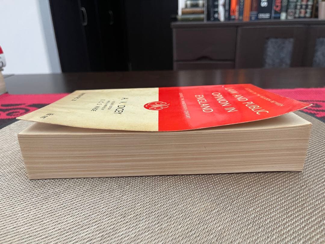 洋書 Law and Public Opinion in England