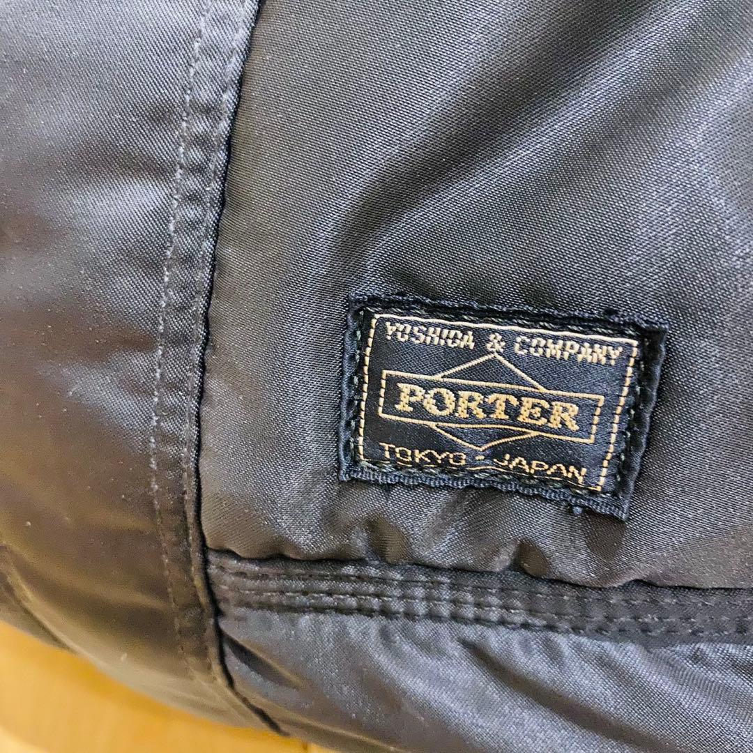 PORTER TANKER 2way ダッフルバッグ ボストンバッグ黒　特大