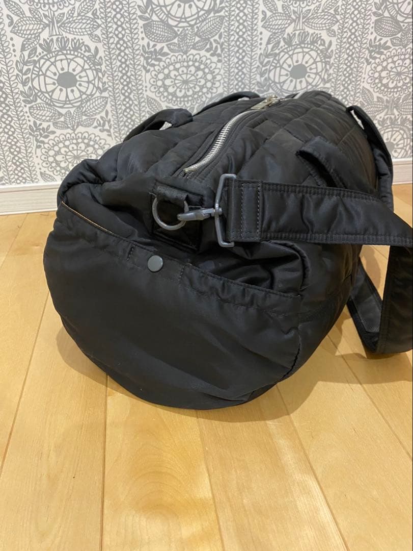 PORTER TANKER 2way ダッフルバッグ ボストンバッグ黒　特大