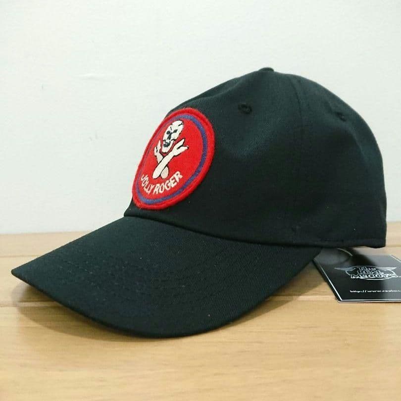 ザリアルマッコイズ BASEBALL CAP JOLLY ROGER BK