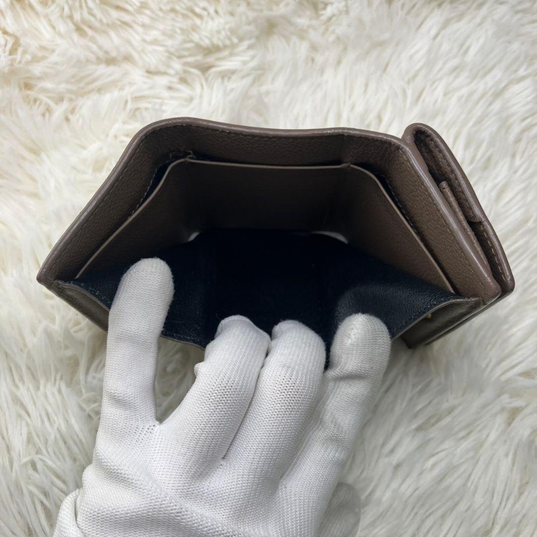 SAINT LAURENT オリガミ タイニー 折り財布 カサンドラ