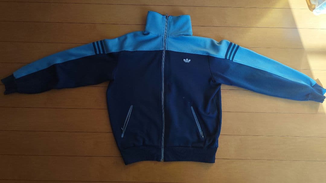 80s adidas トラックジャケット 希少5号 在原みゆ紀 デサント