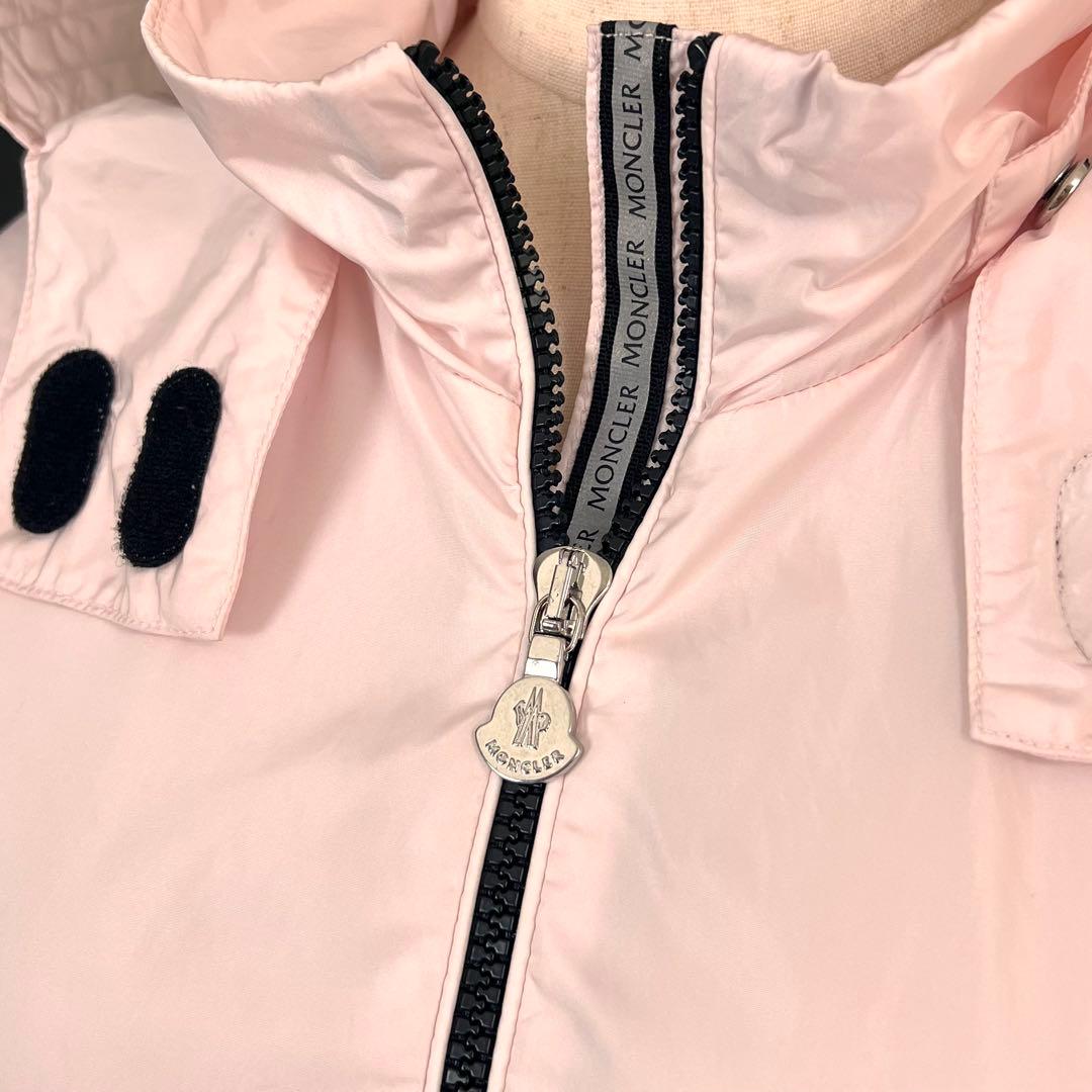『美品』MONCLER MYRTILLE スプリングコート フリル ピンク S