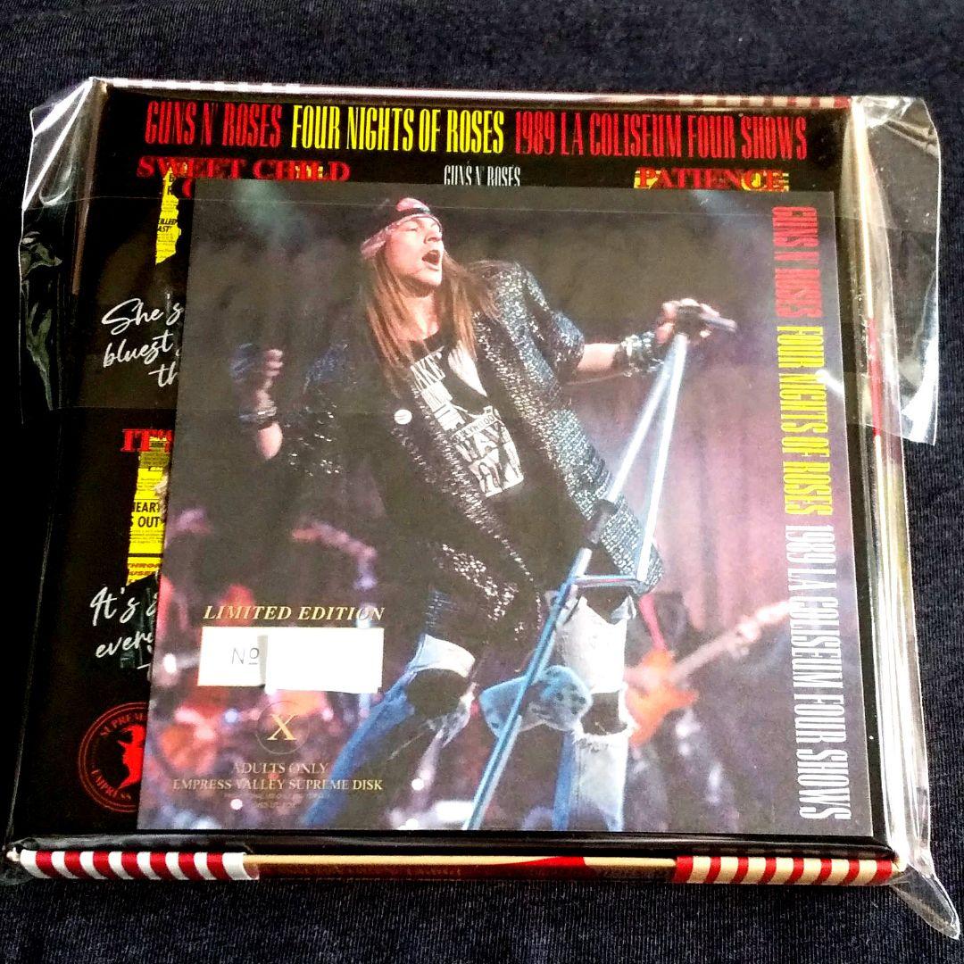 洋楽 Guns n' Roses Four Nights Of Roses 1989
