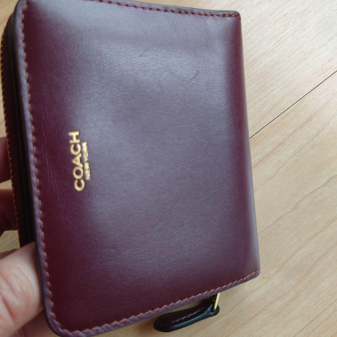 COACH コーチ ニューヨーク ビルフォールド ウォレット 折り財布