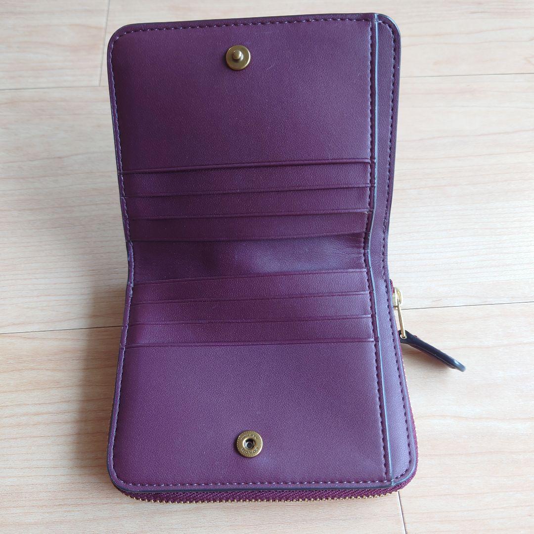COACH コーチ ニューヨーク ビルフォールド ウォレット 折り財布