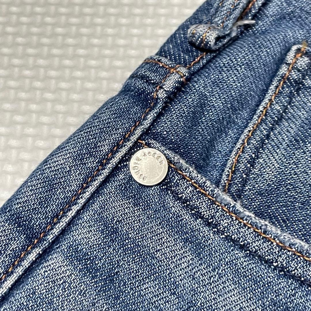 美品 アッパーハイツ The Niece Bleuclair ワイドデニムパンツ
