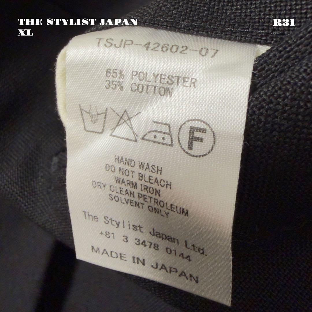 希少品！ THE STYLIST JAPAN 3P スーツ ブラック 黒 XL