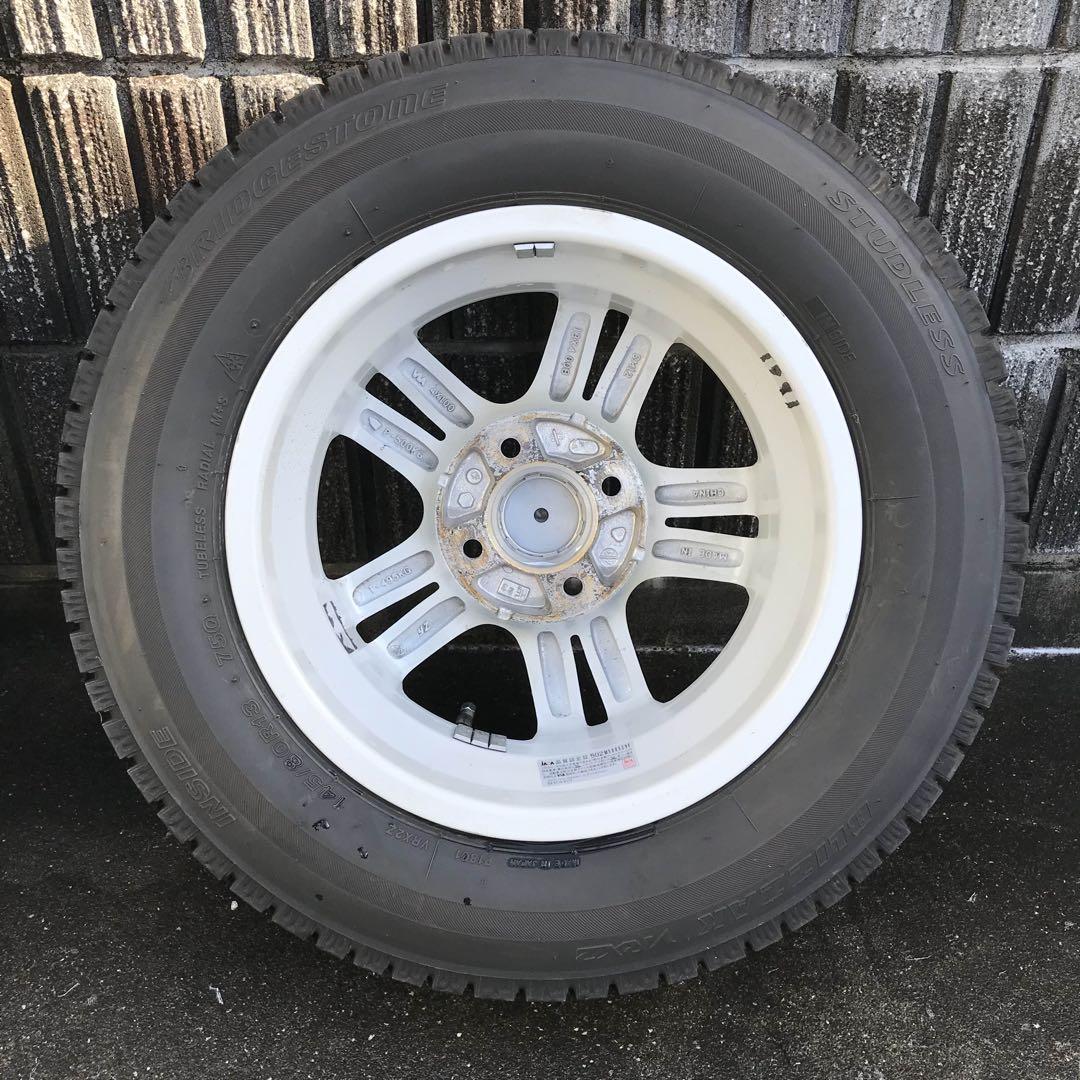 BRIDGESTONE タイヤ スタッドレス 145/80R13 4本