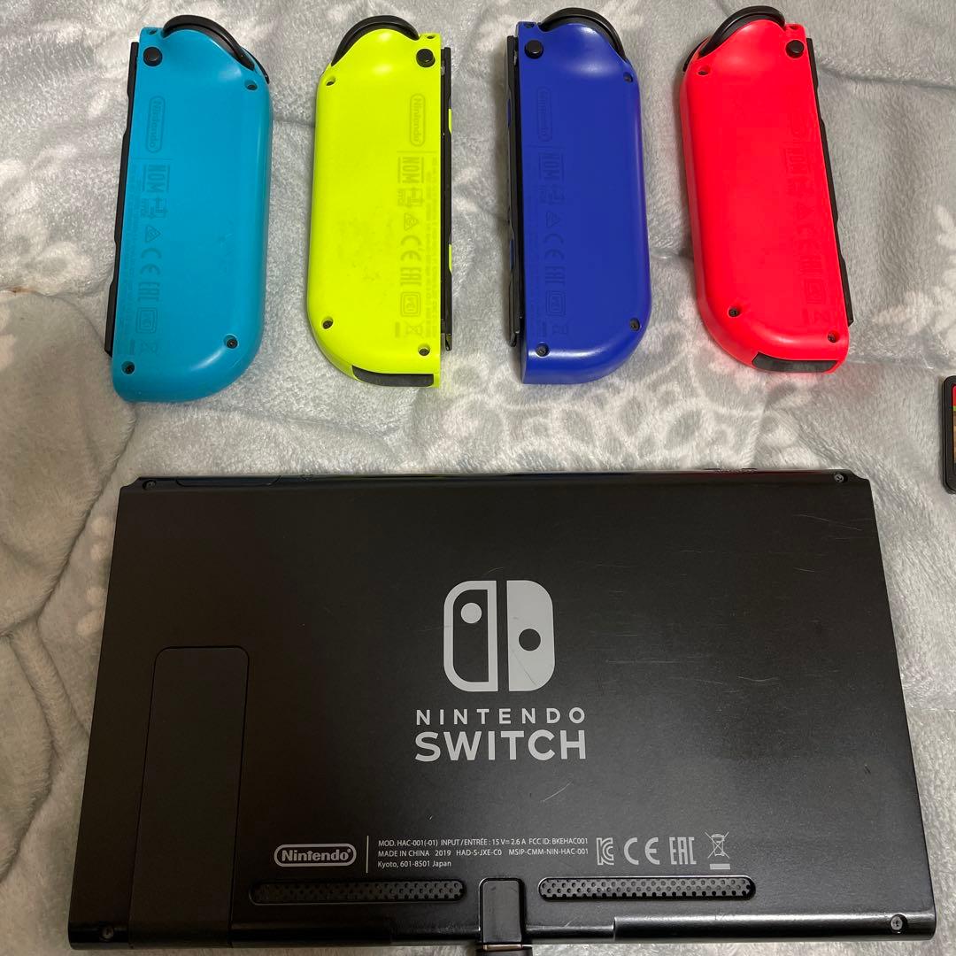 Nintendo Switch Joy-Con4つ&マインクラフト付き