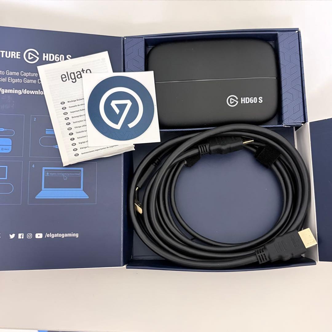 【ほぼ新品・動作確認のみ】Elgato Game Capture HD60S