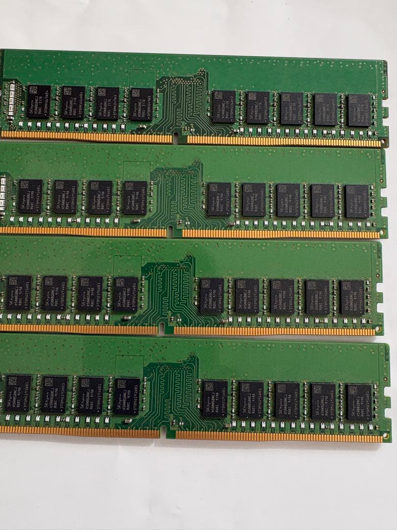 SKhynix16GB 4枚64GB DDR4 PC4-2666V-EE1-11