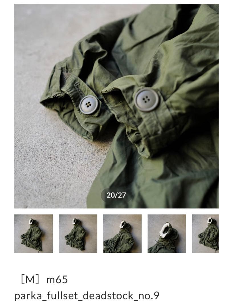 anytee購入　M65モッズコート