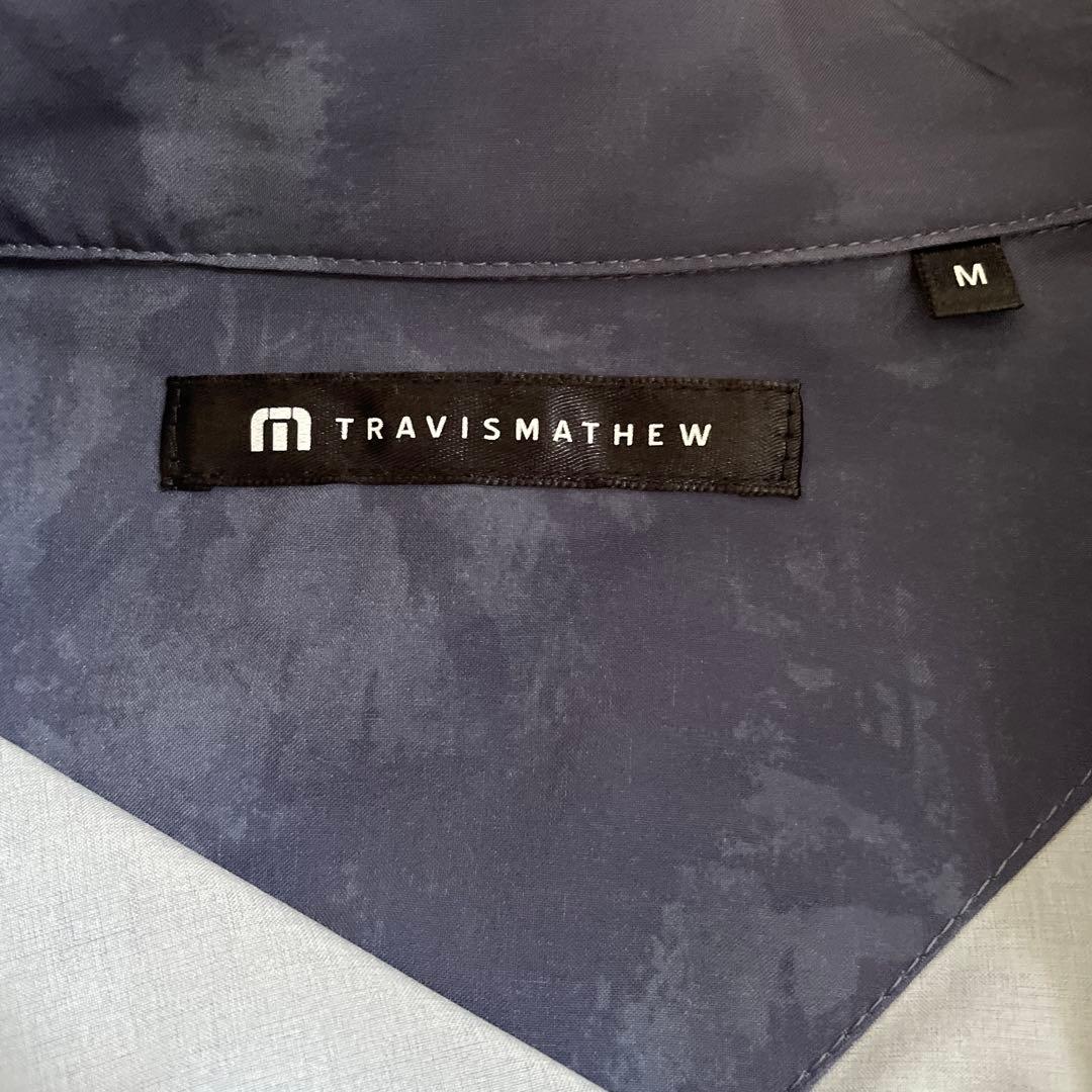 AN　TravisMathew新品軽量ポケッタブルジャケット　スカル
