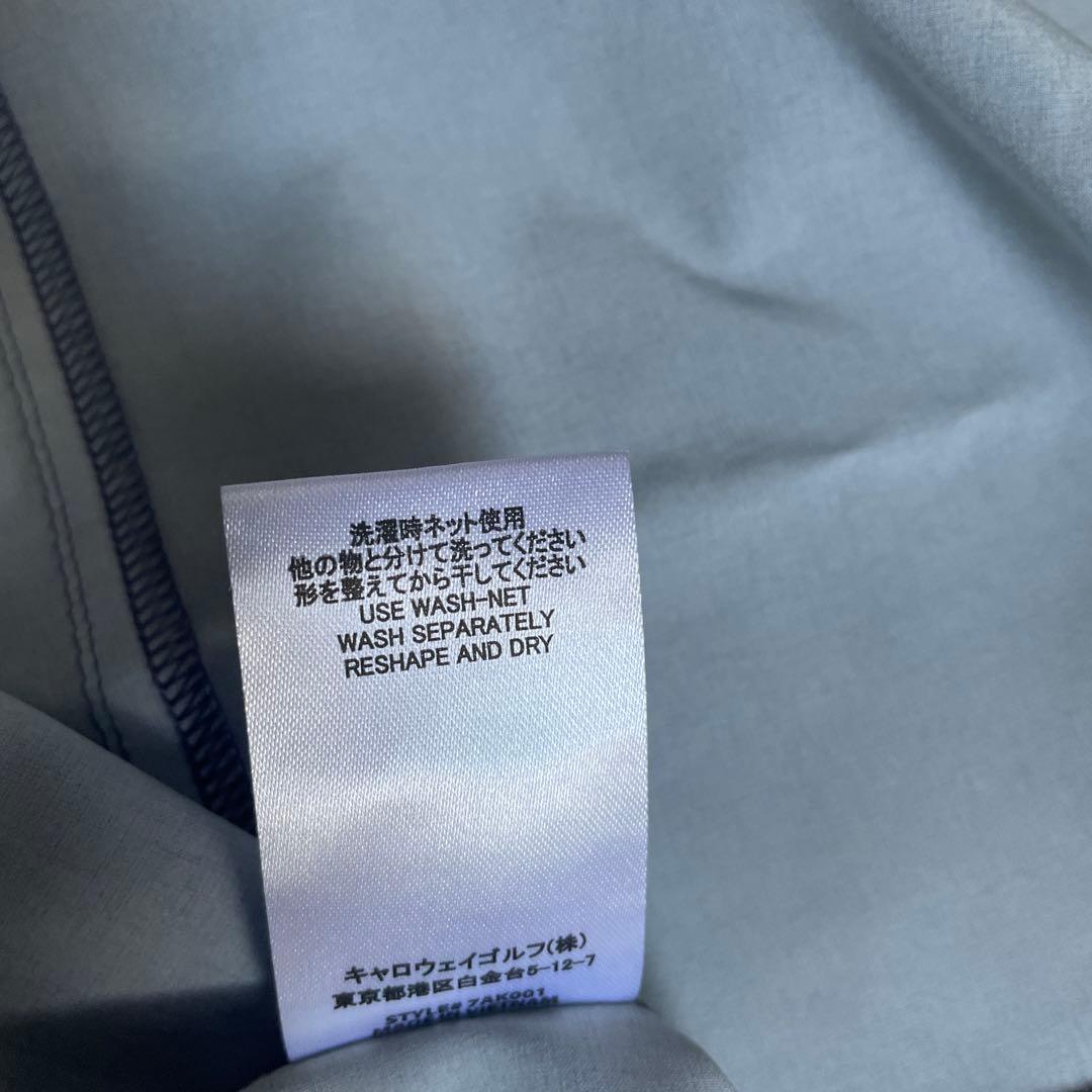 AN　TravisMathew新品軽量ポケッタブルジャケット　スカル