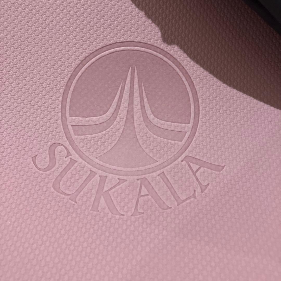 【収納袋付】スカーラ SUKALA リバーシブルヨガマットラバ ローズ