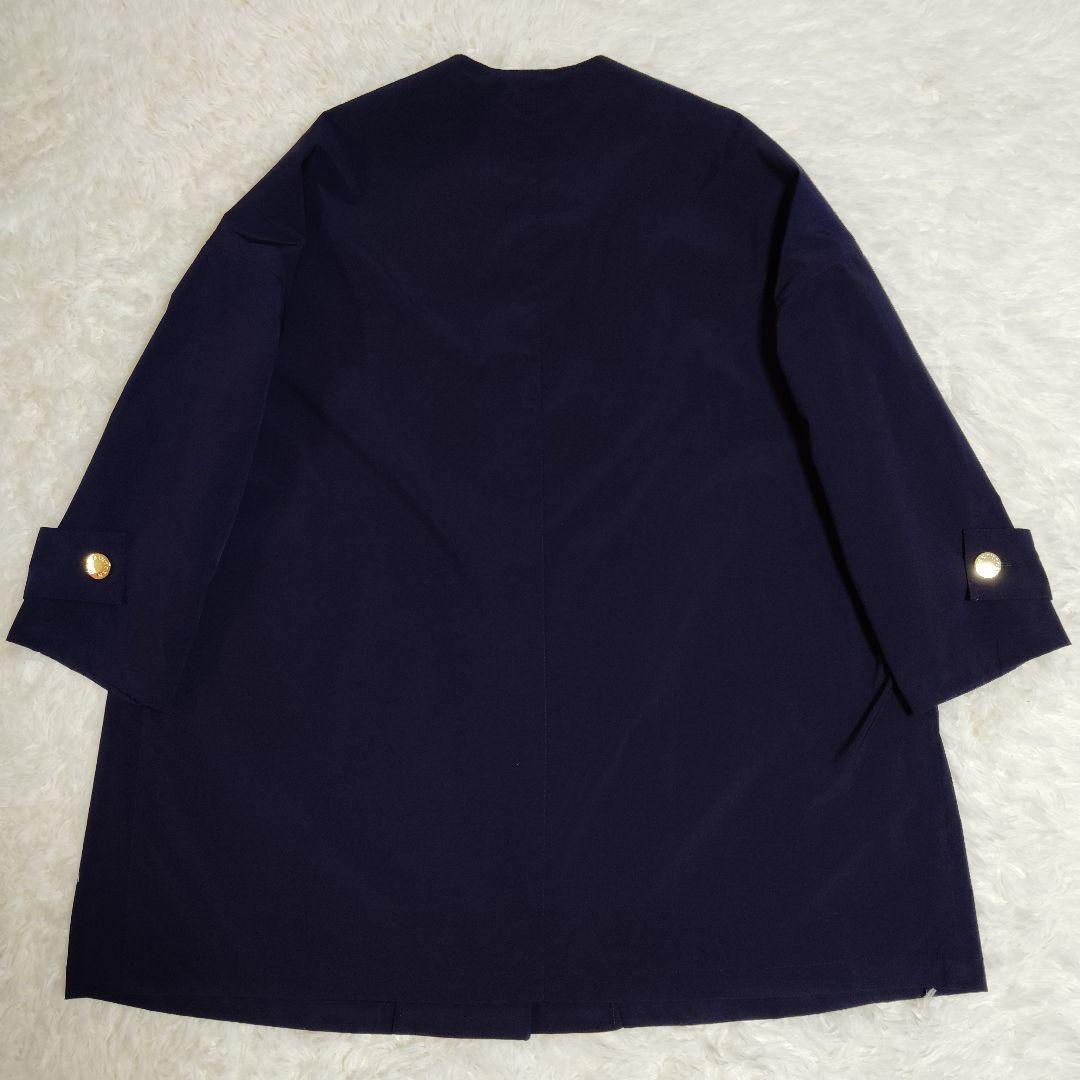 美品 マッキントッシュ HUMBIE NO COLLAR スプリングコート