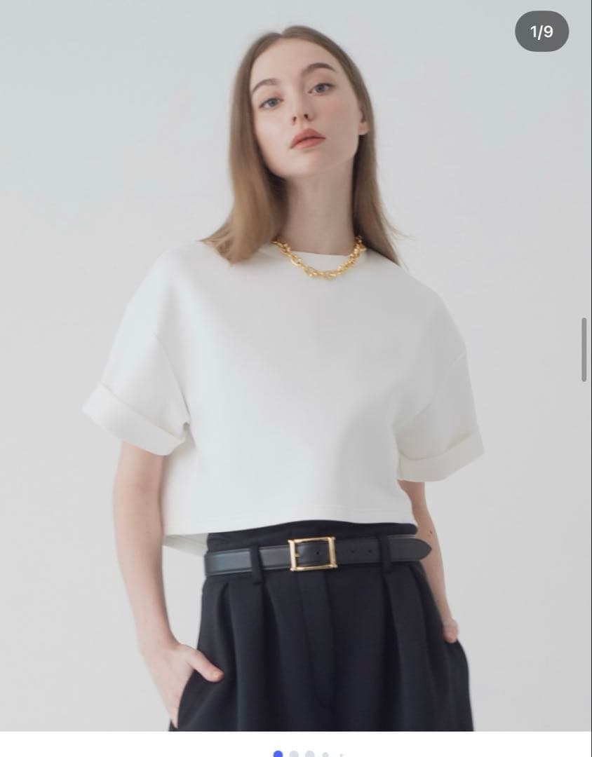 maison de dolce forme Tee ホワイト