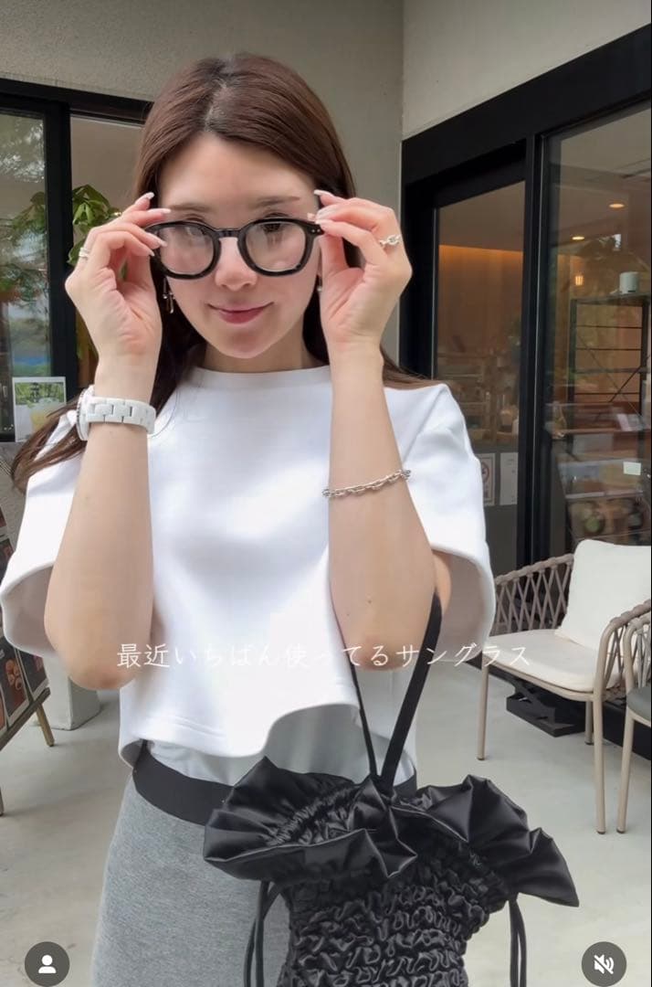 maison de dolce forme Tee ホワイト