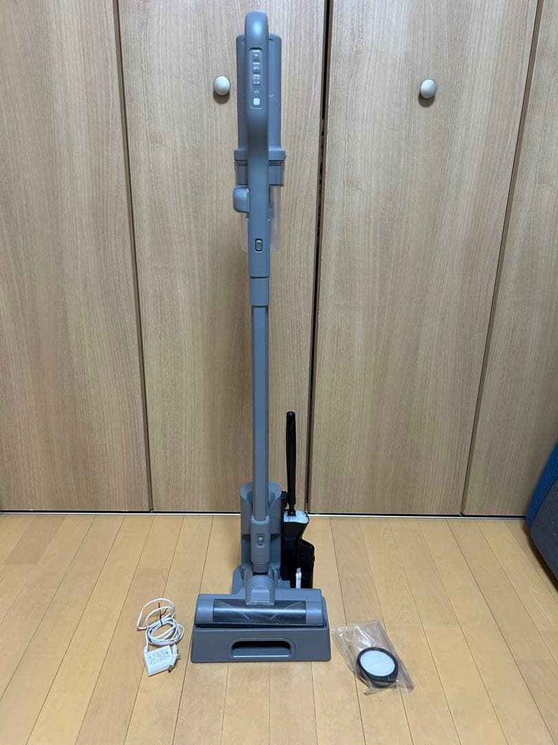 IRIS OHYAMA 充電式サイクロンスティッククリーナーSCD-123P-H