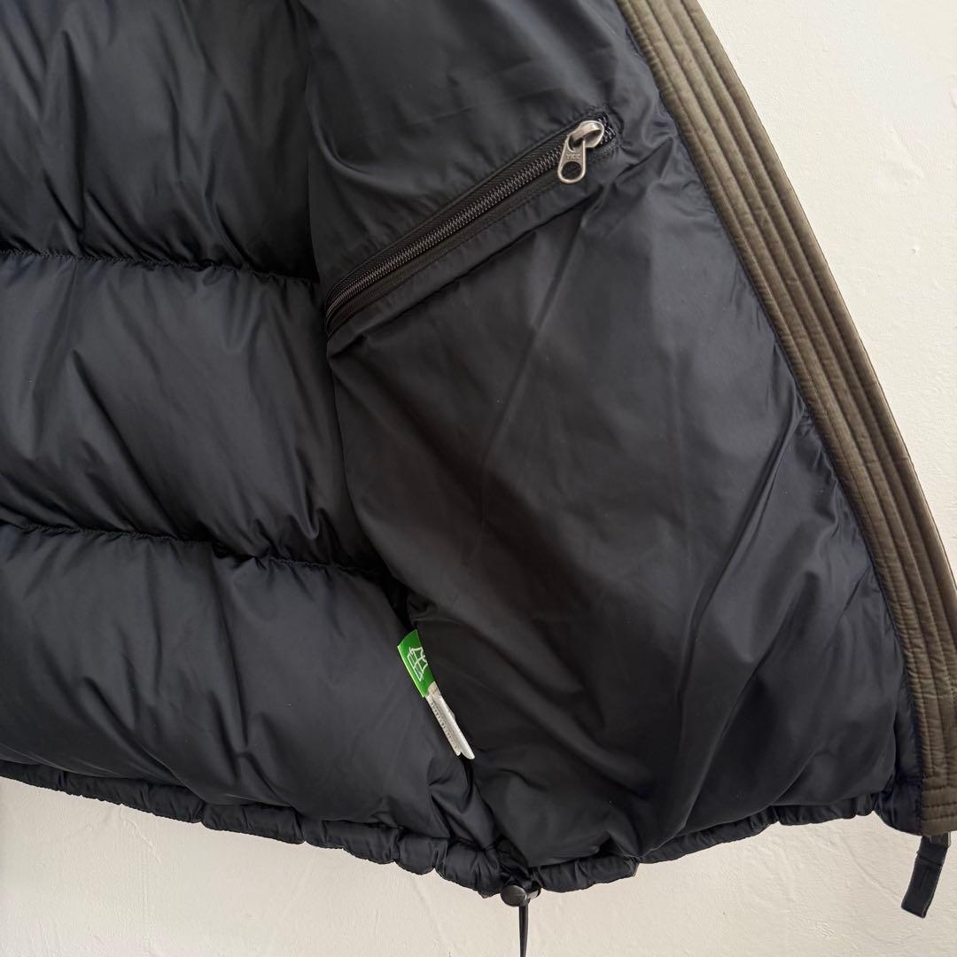 THE NORTH FACE Nuptse vest オリーブ×ブラック M美品