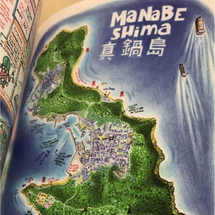 ManABe Shima   真鍋島  フランス語