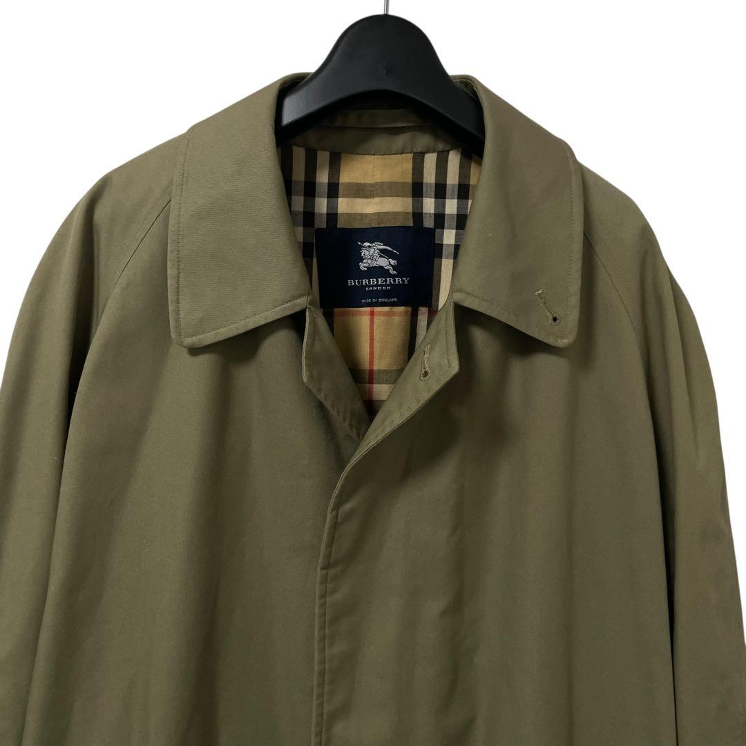 BURBERRY /バーバリー ステンカラー スプリングコート カーキ a527