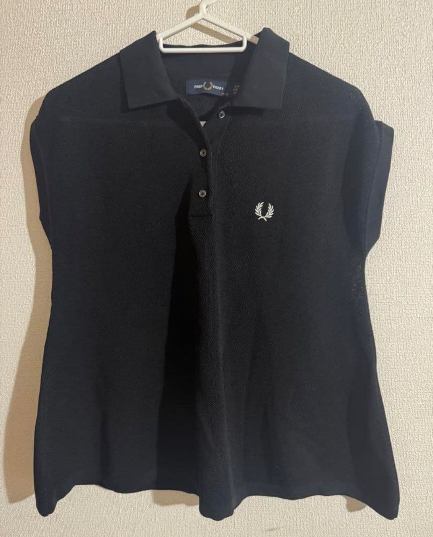 FRED PERRY ブラック ポロ サイズ10