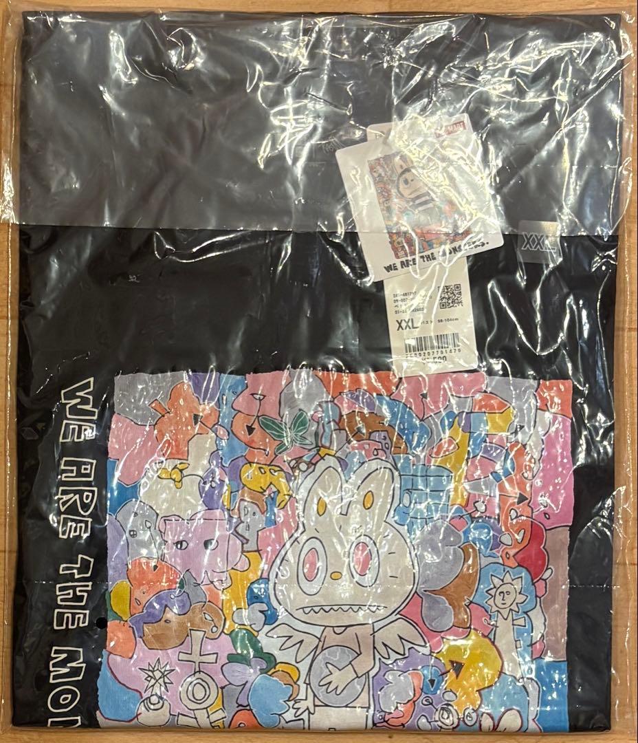 XXL ポップマート×ユニクロ Tシャツ POP MART ラブブ 4種セット