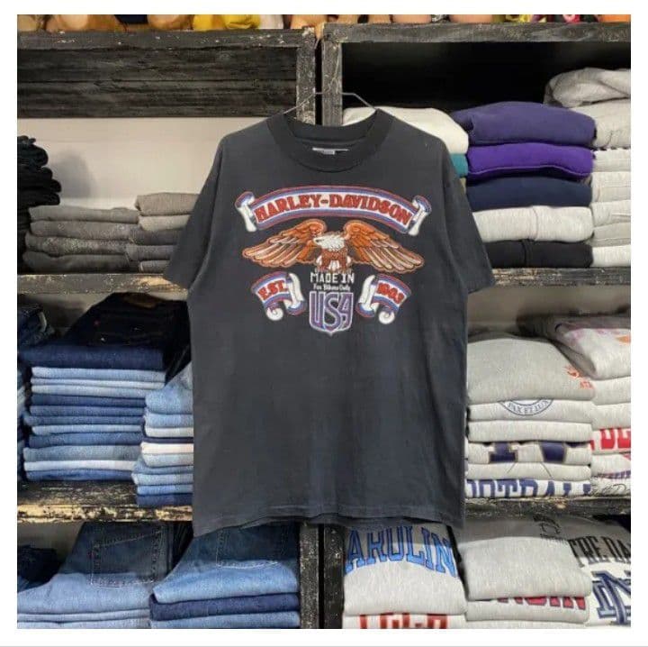 た*で様 ハーレーダビッドソン USA製 ヴィンテージTシャツ