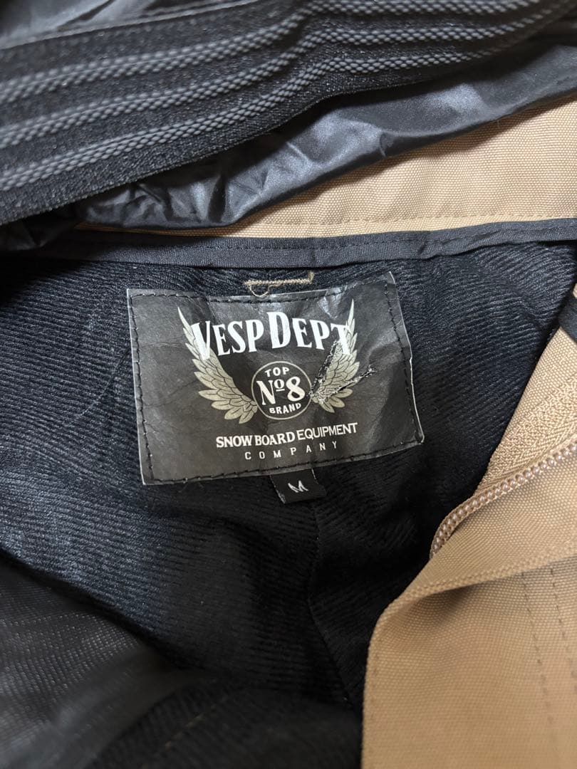 VESP スノーボード用ウェア ベージュ 男性