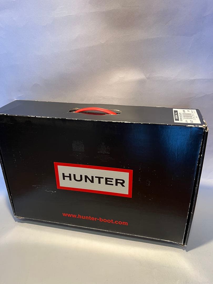 HUNTER ロング丈レインブCHOCOLATE