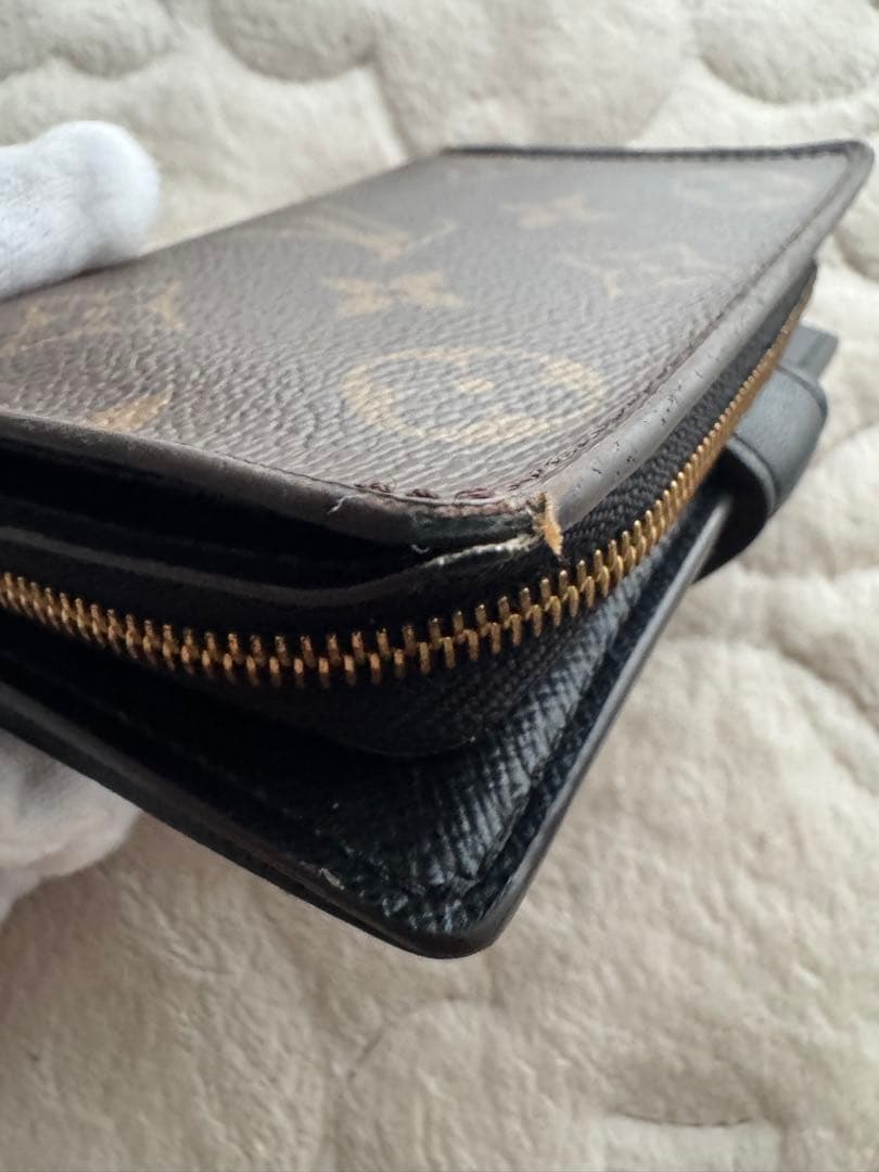 Louis Vuitton 二つ折り財布 ブラウン/ブラック