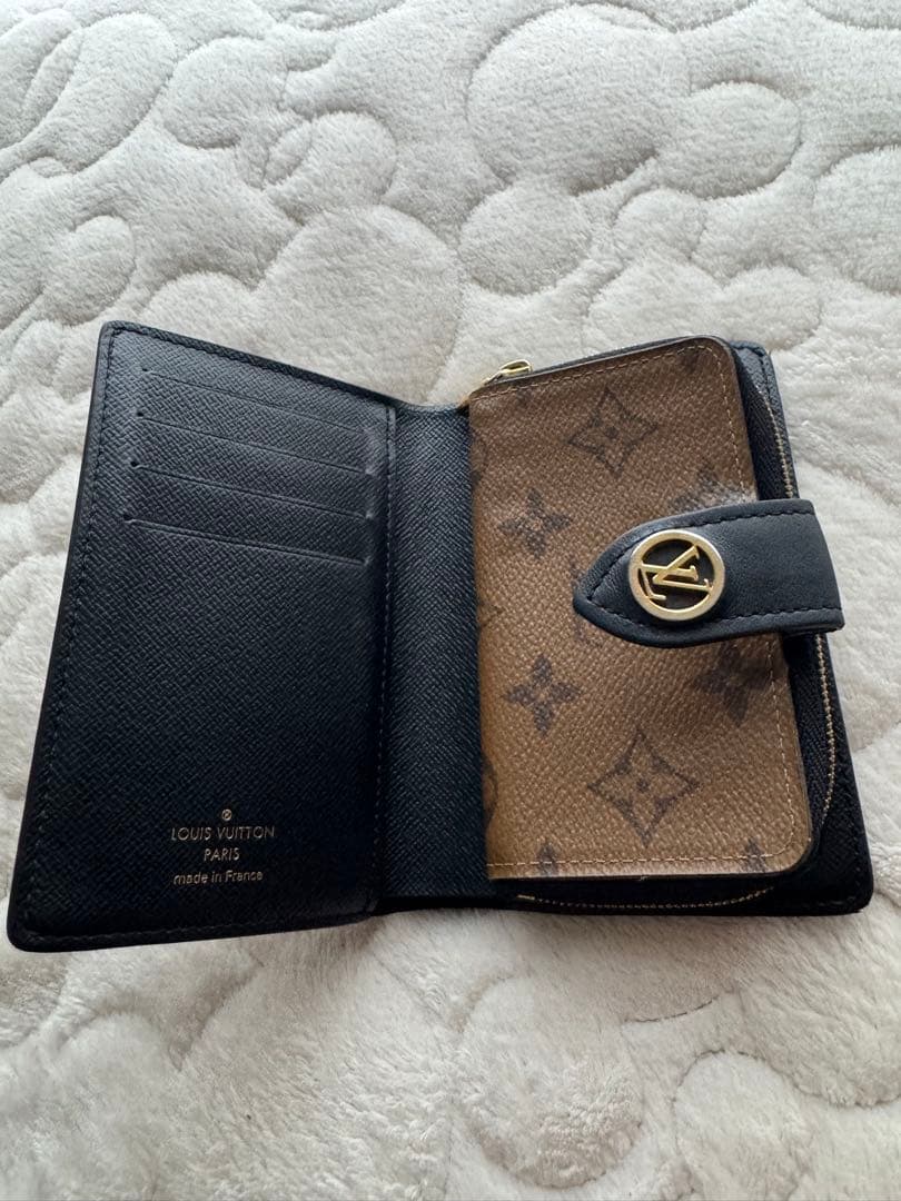 Louis Vuitton 二つ折り財布 ブラウン/ブラック