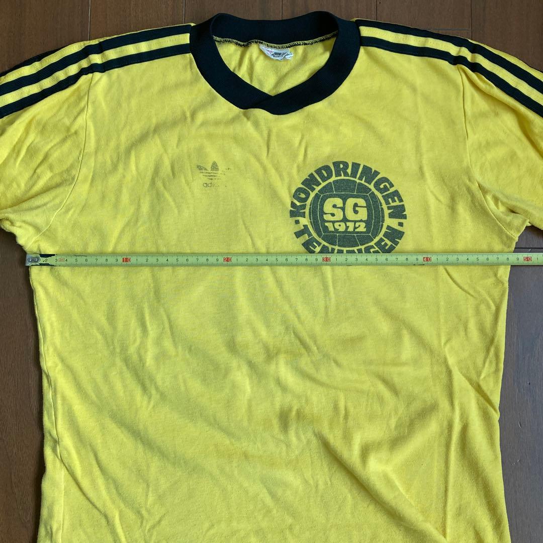 【西ドイツ製】vintage アディダス　ゲームシャツ Tシャツ