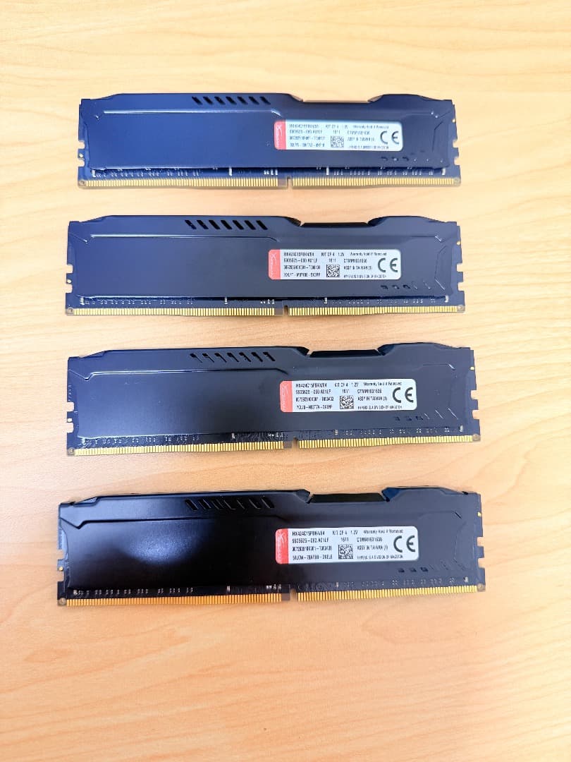 HyperX FURY DDR4 メモリー 64GB 16GB4枚セット