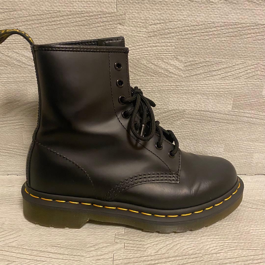 【極美品】UK5 24cm ドクターマーチン 1460 8ホール 黒 本革