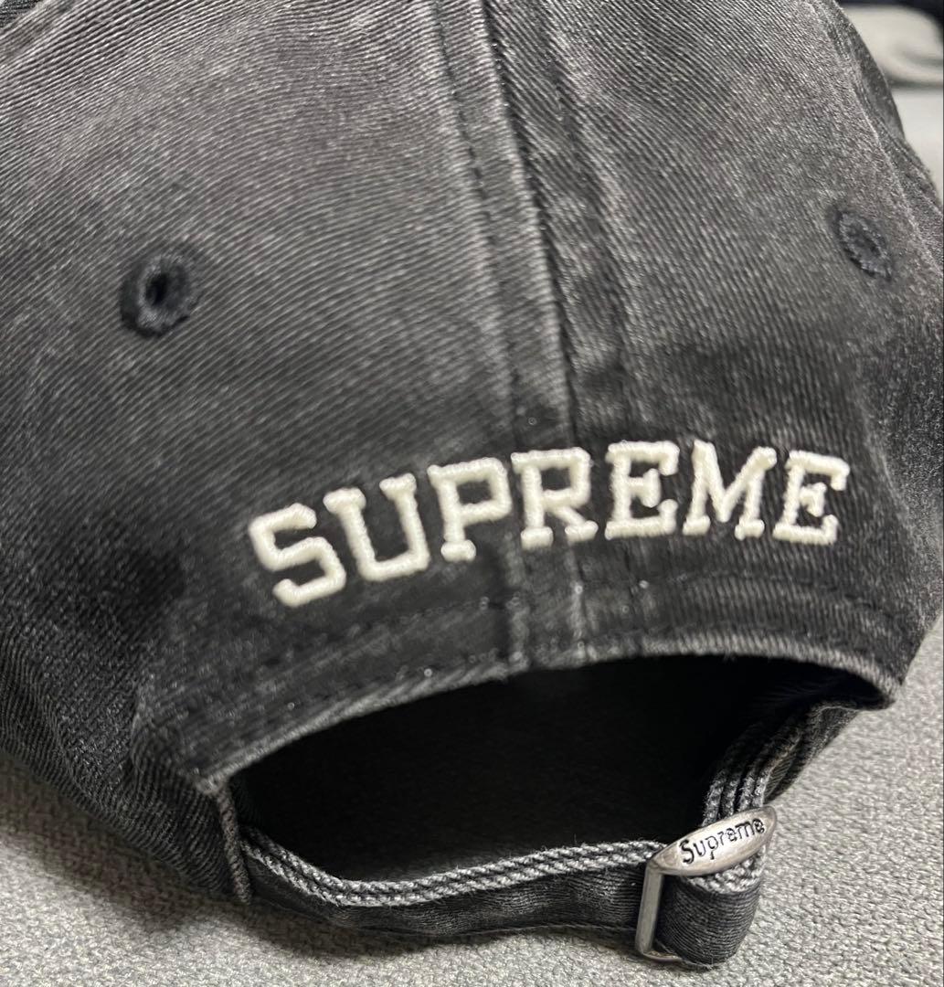 Supreme Italy 6-Panel Black 新品未使用