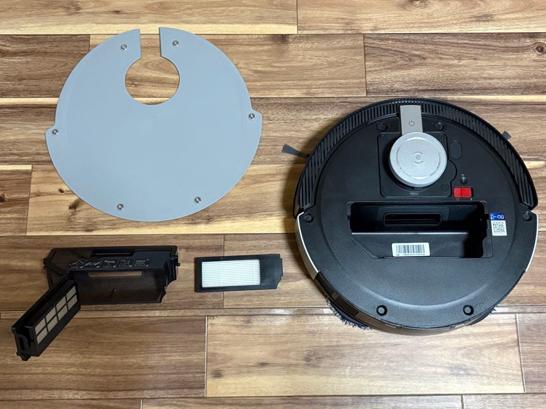 ecovacs DEEBOT X1 OMNI ロボット掃除機本体 予備パーツ充実
