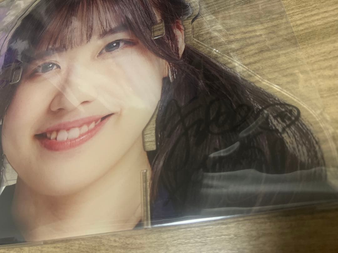【新品／サイン入り】丸山奏子 メガネアクリルスタンド　Mリーグ　赤坂ドリブンズ
