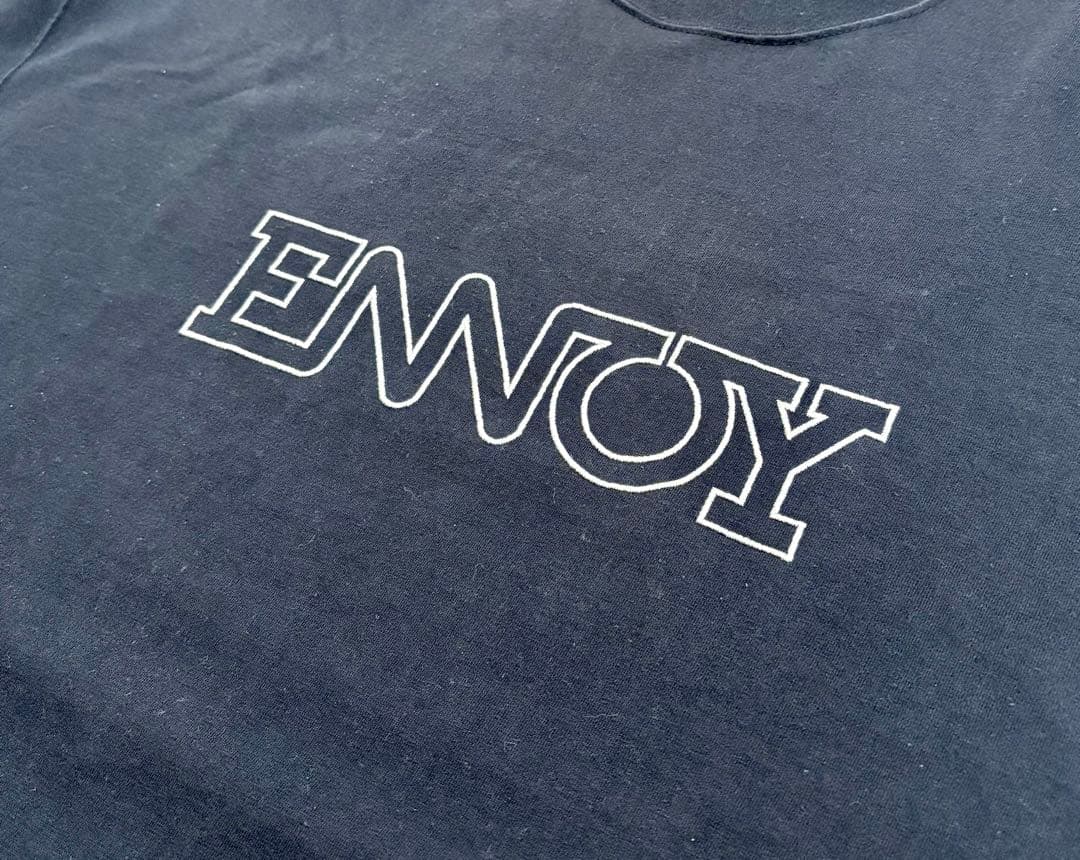 【24SS】ennoy ELECTRIC LOGO EMB T-shirt XL