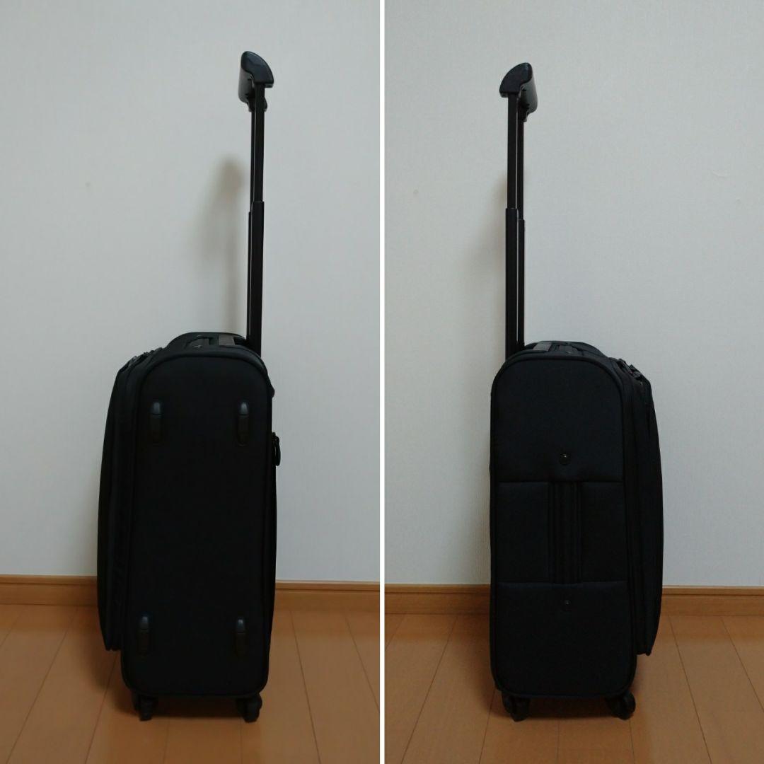 ご成約品　無印良品　四輪キャリーバッグ　黒　中　26リットル　　Мサイズ