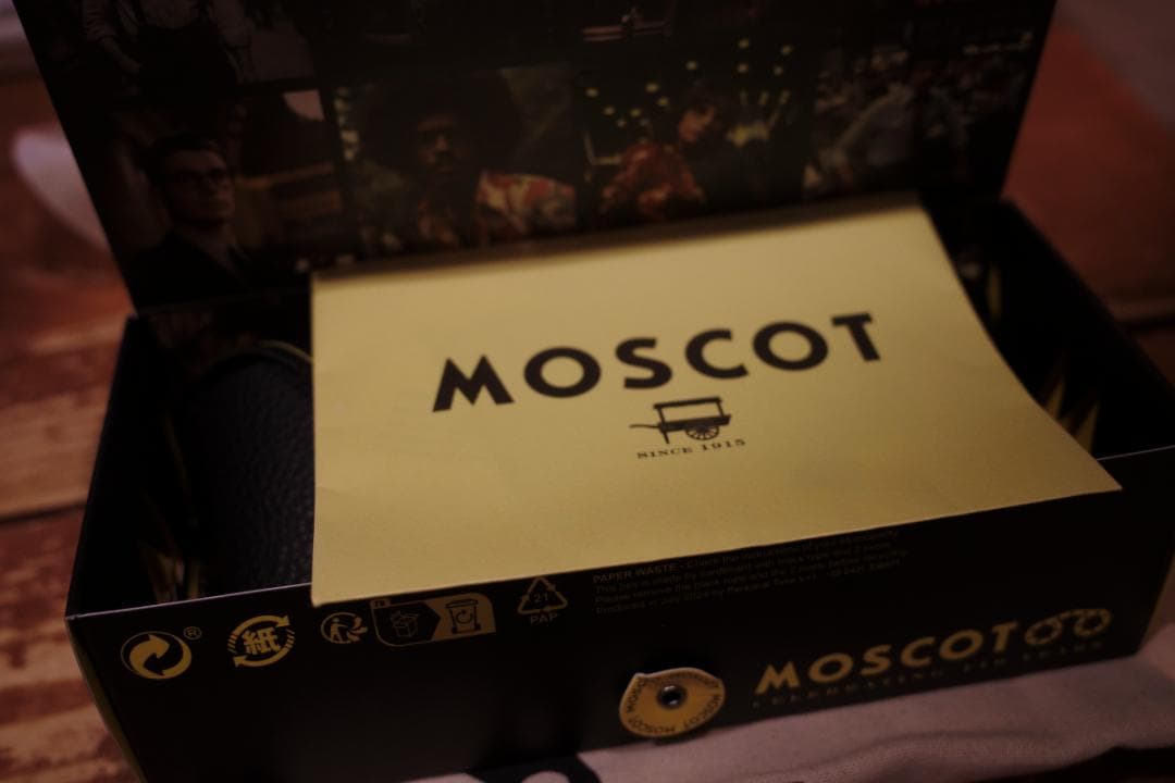 MOSCOT DAHVEN オリーブ Brown 44-24