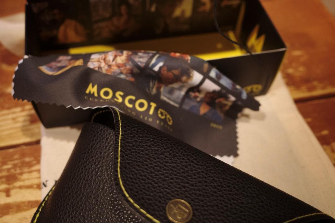 MOSCOT DAHVEN オリーブ Brown 44-24