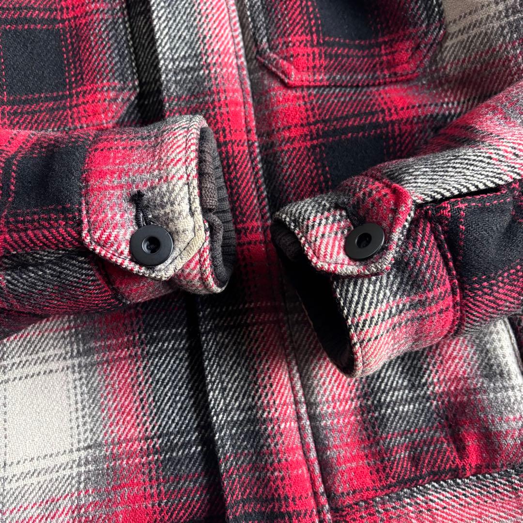 ジャケット・アウター 00s LEVI'S ombre check wool swing top
