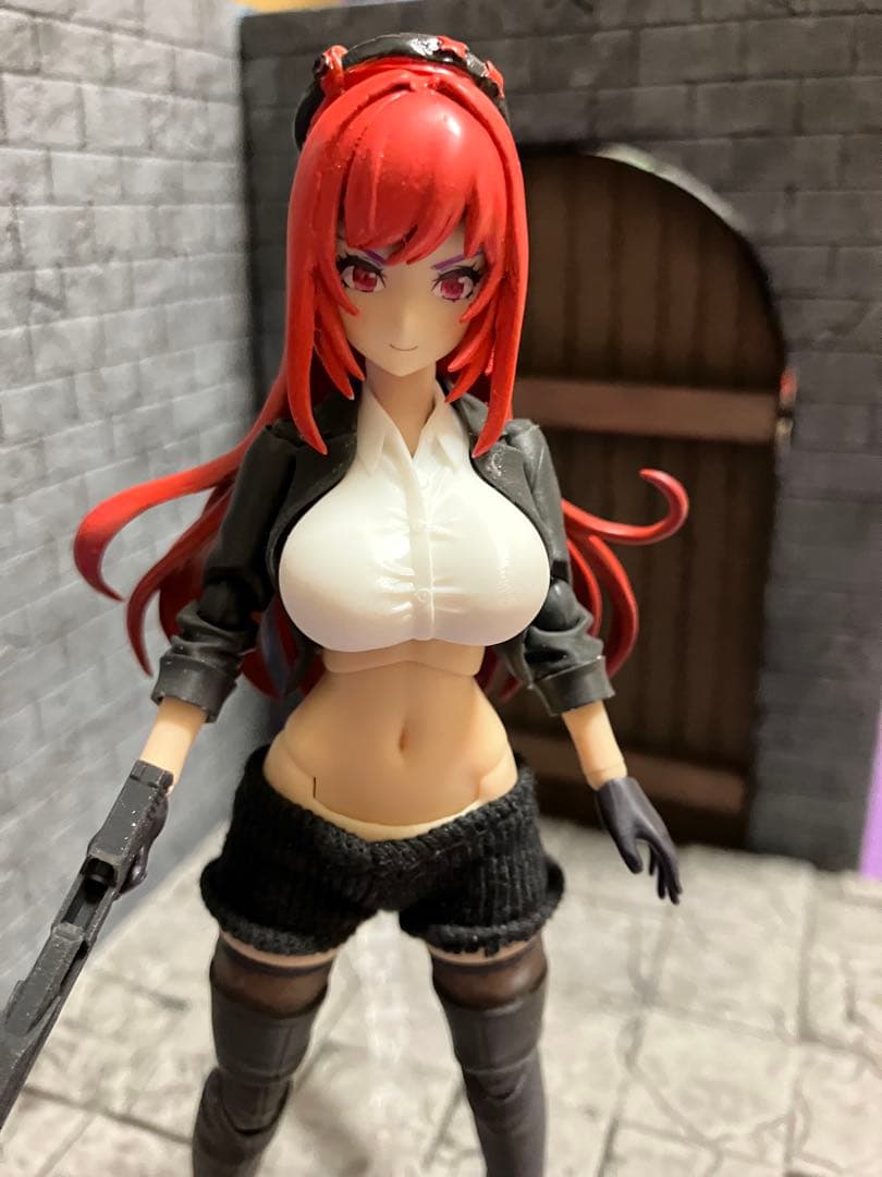 メガミデバイス　改造　ディーラーパーツ使用