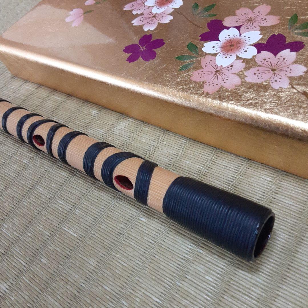 雅楽　篳篥　白竹　籐巻き