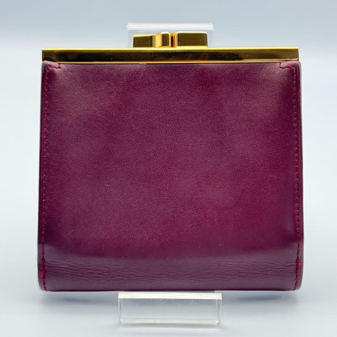 ✨美品✨Cartier マストライン 三つ折り財布 がま口 レザー ユニセックス