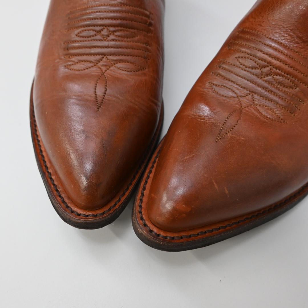 □ 44810★年 FRYE フライ ウェスタンブーツ 7 1/2 レザー
